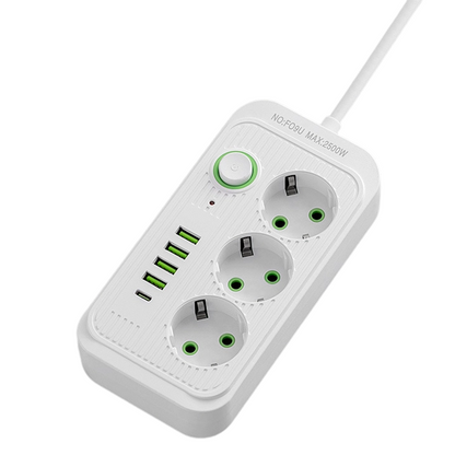 Power Strip with Multiple Outlets
