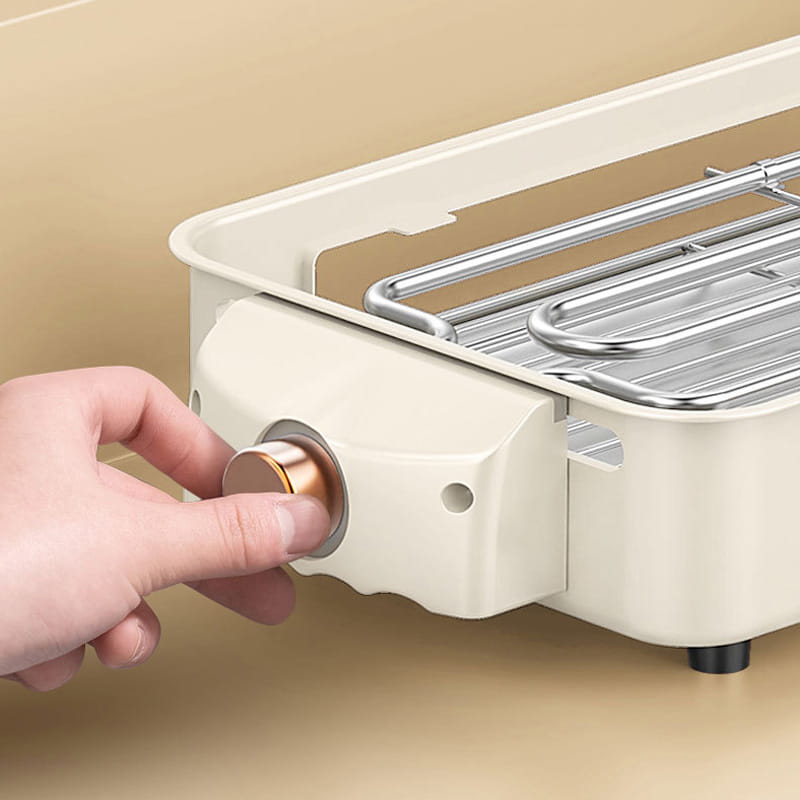 🍢Large Capacity Detachable Multi-Function Smokeless Electric Grill