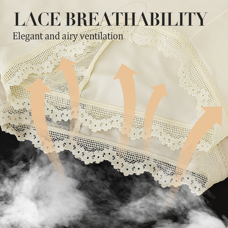 Women's Antibacterial Lace Quick-Dry Panties