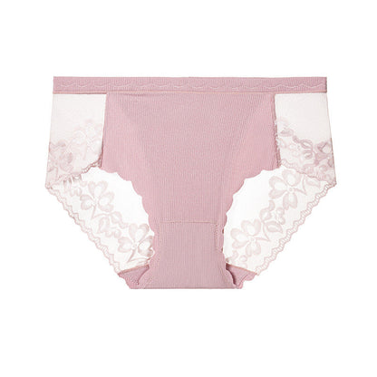 Women’s Sexy Floral Lace Mesh Briefs