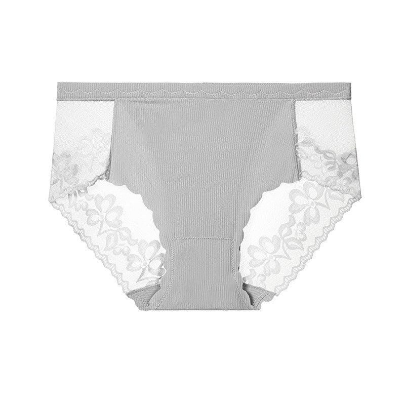 Women’s Sexy Floral Lace Mesh Briefs
