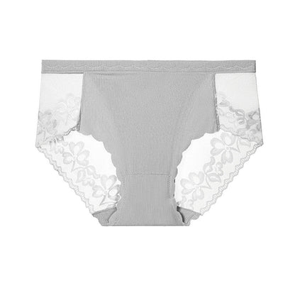 Women’s Sexy Floral Lace Mesh Briefs