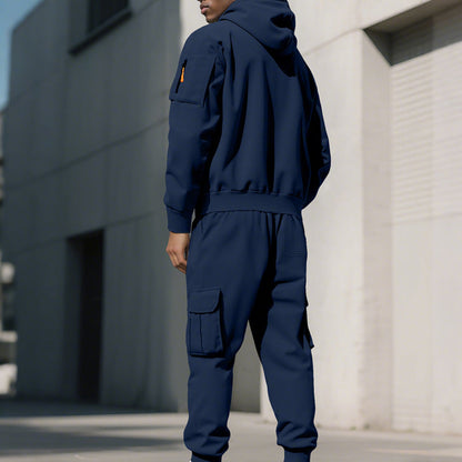 🔥Hot Sale Deals-Men's Two-Piece Hooded Tracksuit Set