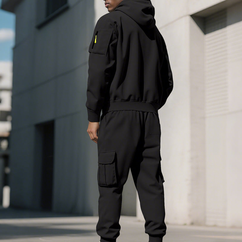 🔥Hot Sale Deals-Men's Two-Piece Hooded Tracksuit Set