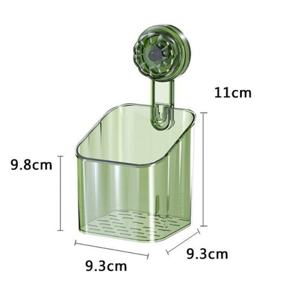 🚿Reusable No-Drill Suction Shower Shelf✨