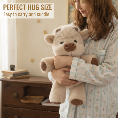 💞50K+ SOLD! 🔥🔥50% OFF!🎁🎁Adorable & Furry Highland Cattle Soft Toy