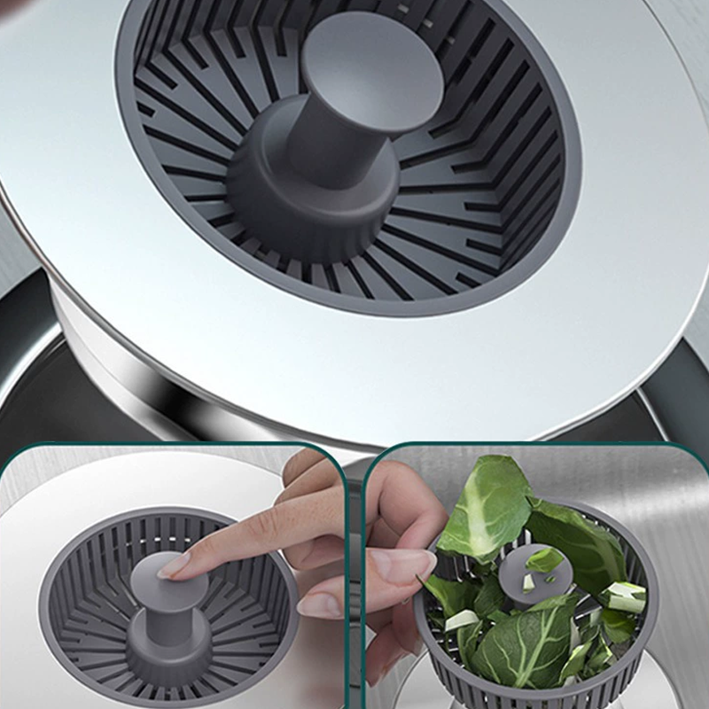 🚰 BUY 2 GET 1 FREE ! ✨ Pop-Up Sink Drain Stopper with Strainer – Clog Prevention, Easy Cleaning & Durable Design 🛡️