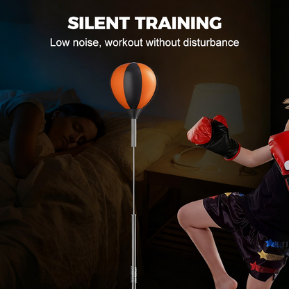 Adjustable Height Punching Bag with Stand