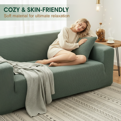⛅50% OFF!🛋️Jacquard Knitted Stretch Sofa Cover✨