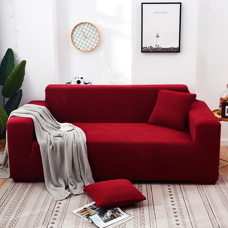 ⛅50% OFF!🛋️Jacquard Knitted Stretch Sofa Cover✨