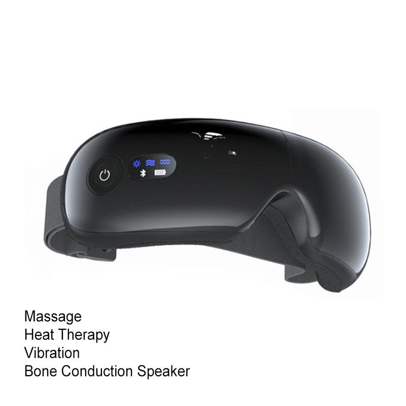 👓 50% OFF NOW ! 🎵 Smart Music Eye Massager with Heat – Soothing Vibration, Bluetooth Connectivity & Portable Design 😌