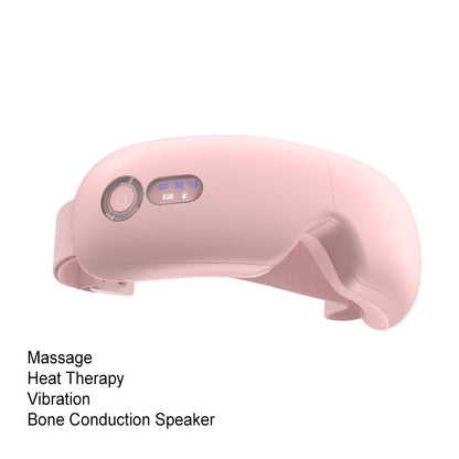 👓 50% OFF NOW ! 🎵 Smart Music Eye Massager with Heat – Soothing Vibration, Bluetooth Connectivity & Portable Design 😌