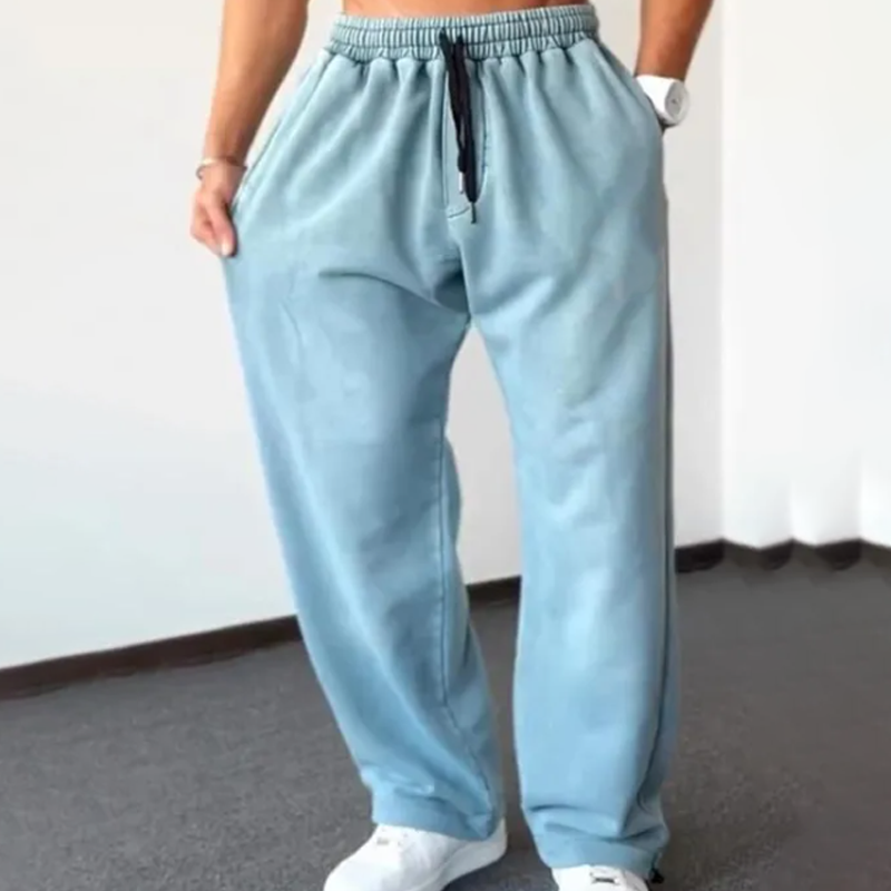 ⏳Time-Limited Special⏰Men's Wide-Leg Drawstring Casual Pants