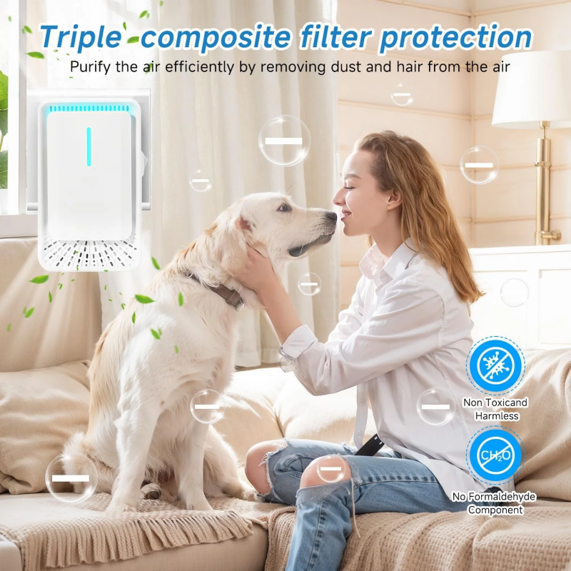 🔥Hot Sale Deals-Quiet Clear Air Purifiers Plug
