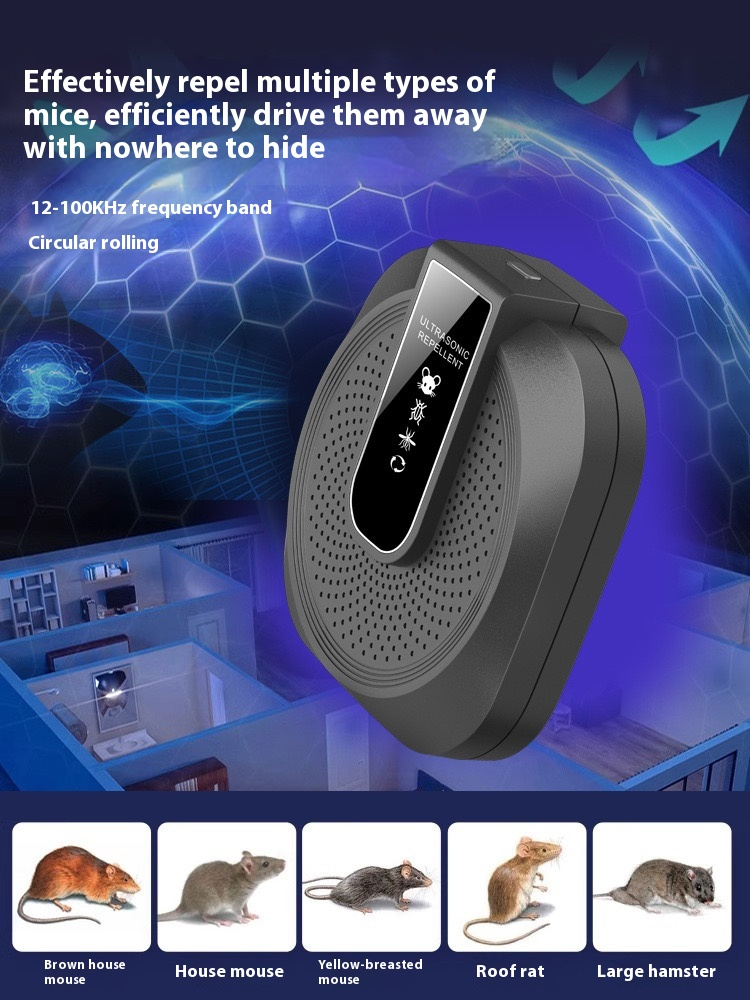 🔥2026 New Arrivals: 49% Off for a Limited Time!🔥Ultrasonic anti-boating and rat repeller is powerful - 360° smart technology