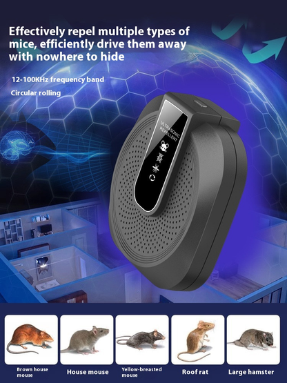 🔥2026 New Arrivals: 49% Off for a Limited Time!🔥Ultrasonic anti-boating and rat repeller is powerful - 360° smart technology