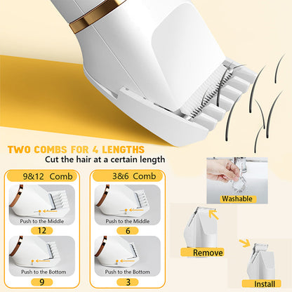 🔥Limited-time offer-3-in-1 Electric Beard Trimmer with Base