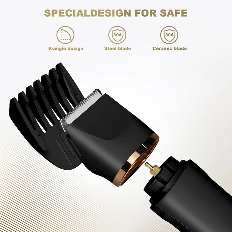 🔥Limited-time offer-3-in-1 Electric Beard Trimmer with Base