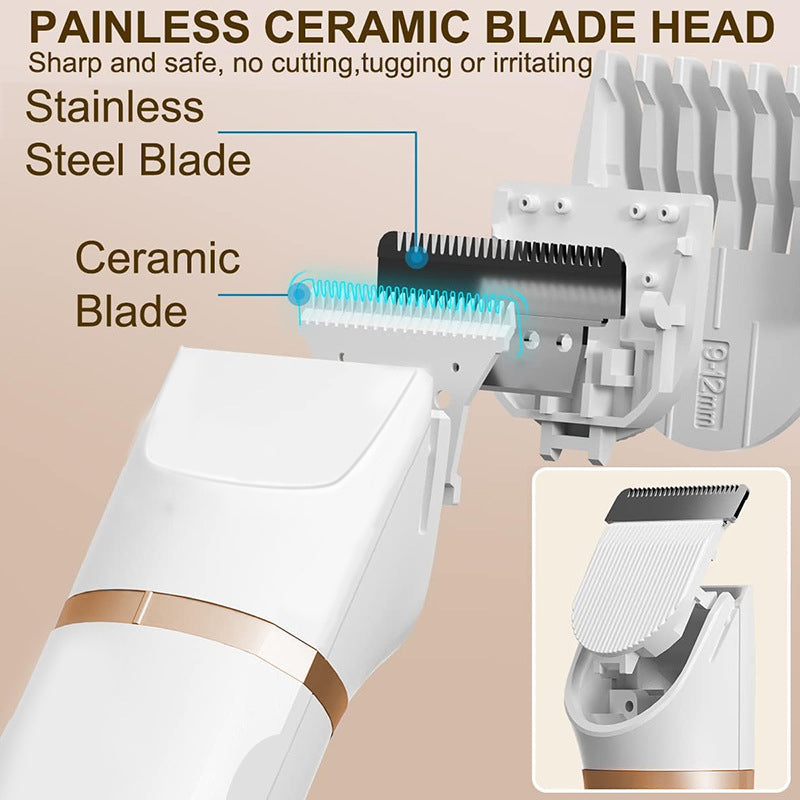 🔥Limited-time offer-3-in-1 Electric Beard Trimmer with Base