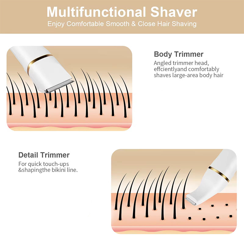 🔥Limited-time offer-3-in-1 Electric Beard Trimmer with Base