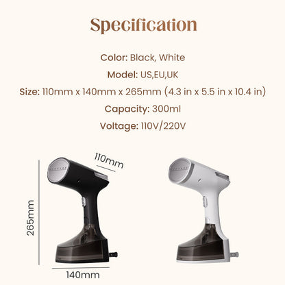 High-Power Handheld Garment Steamer