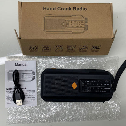 🔥Limited-time offer-Solar Hand-Crank Emergency Weather Radio
