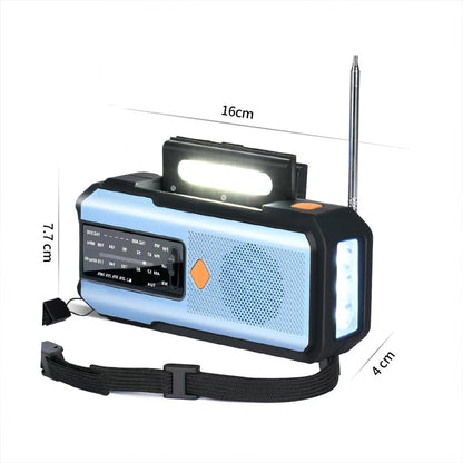 🔥Limited-time offer-Solar Hand-Crank Emergency Weather Radio