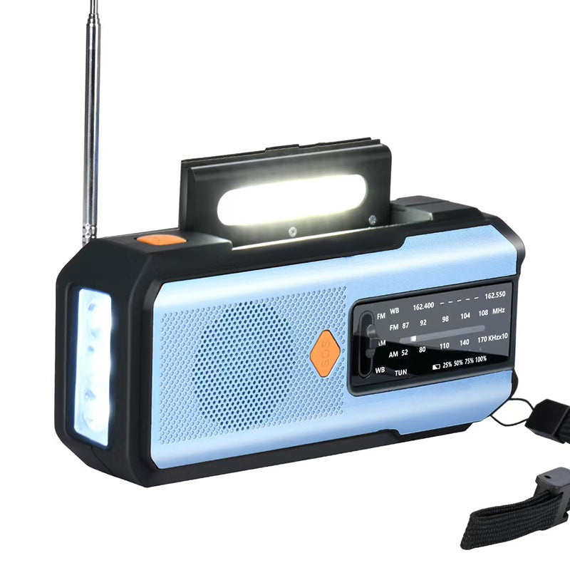 🔥Limited-time offer-Solar Hand-Crank Emergency Weather Radio