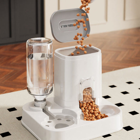 🔥Limited-time offer-2-in-1 Automatic Pet Feeder & Water Dispenser
