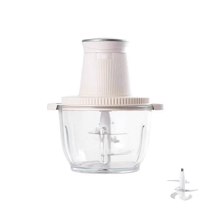 Electric Meat Grinder with 2.5L Glass Bowl
