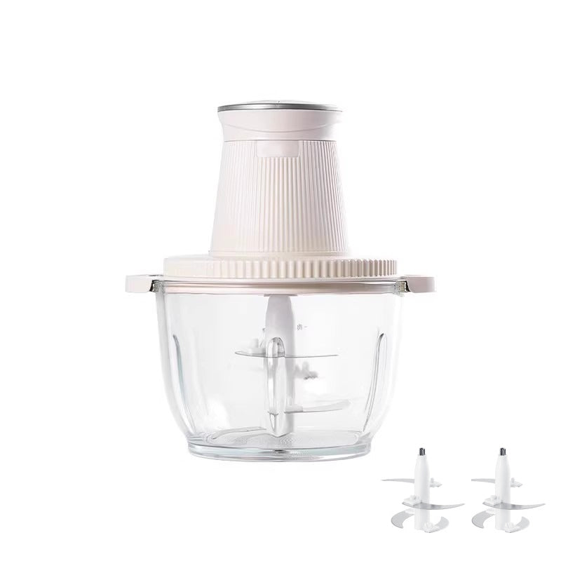 Electric Meat Grinder with 2.5L Glass Bowl