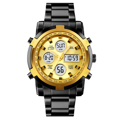 ⌚ 50% OFF NOW! 🪖 Men‘s Military Watch – Analog-Digital Display, Waterproof & Shock-Resistant 🛡️