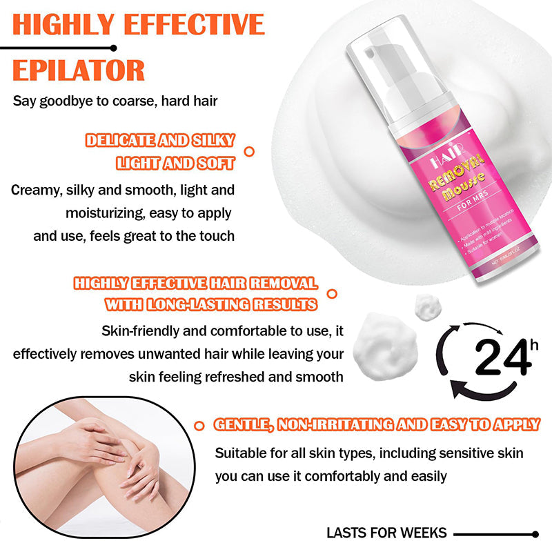🔥Hot Sale Offers-Smooth Skin Hair Removal Foam Spray
