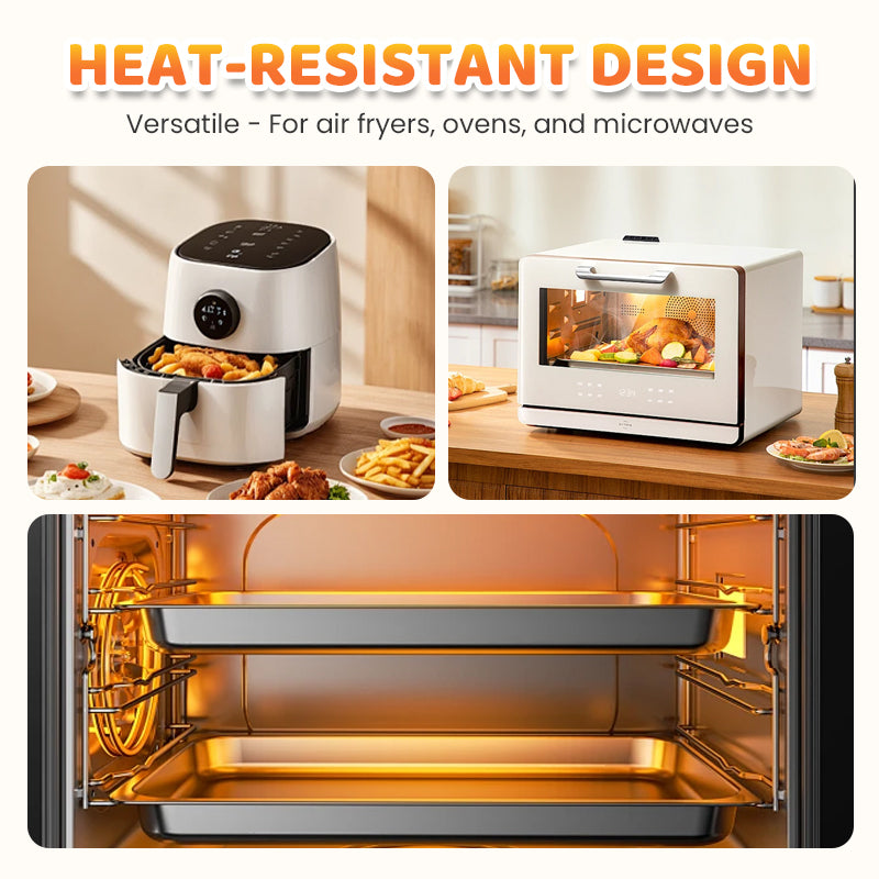 🏆 Last Day Special Price!!!Reusable Silicone Air Fryer Liner