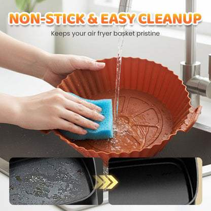 🏆 Last Day Special Price!!!Reusable Silicone Air Fryer Liner