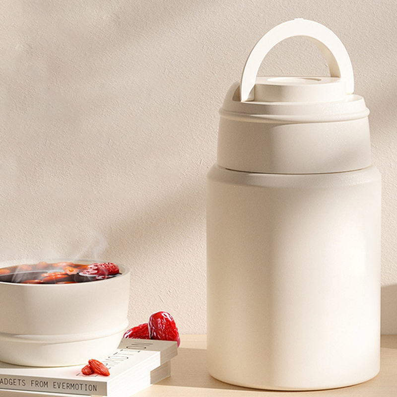 🔥Hot Sale Deals-316 Stainless Steel Thermal Food Jar with Folding Spoon