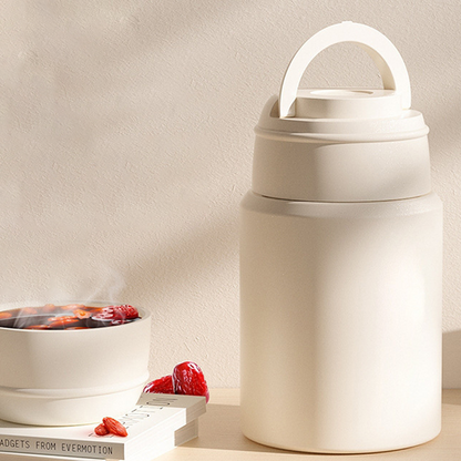 🔥Hot Sale Deals-316 Stainless Steel Thermal Food Jar with Folding Spoon