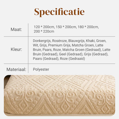 🔥Hot Sale Deals-360° All-Around Stretch Plush Knit Fitted Sheet