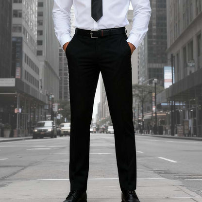 🔥New arrivals offer-Men's Classic Fit Lightweight Casual Stretch Suit Pants
