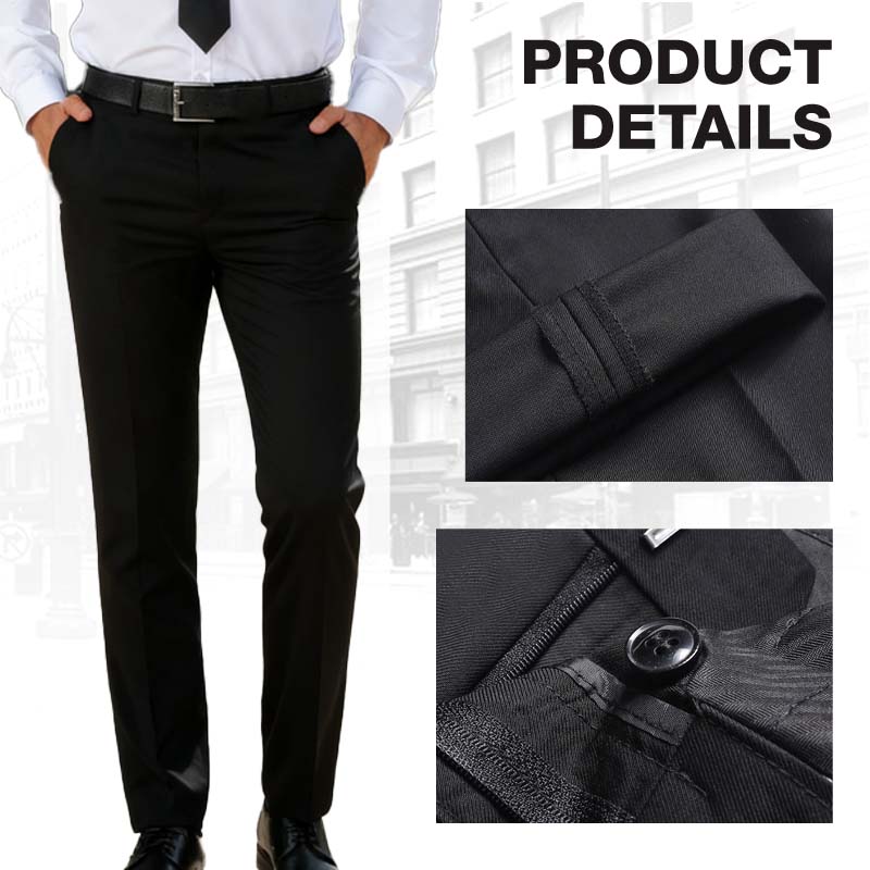 🔥New arrivals offer-Men's Classic Fit Lightweight Casual Stretch Suit Pants