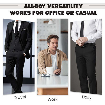🔥New arrivals offer-Men's Classic Fit Lightweight Casual Stretch Suit Pants