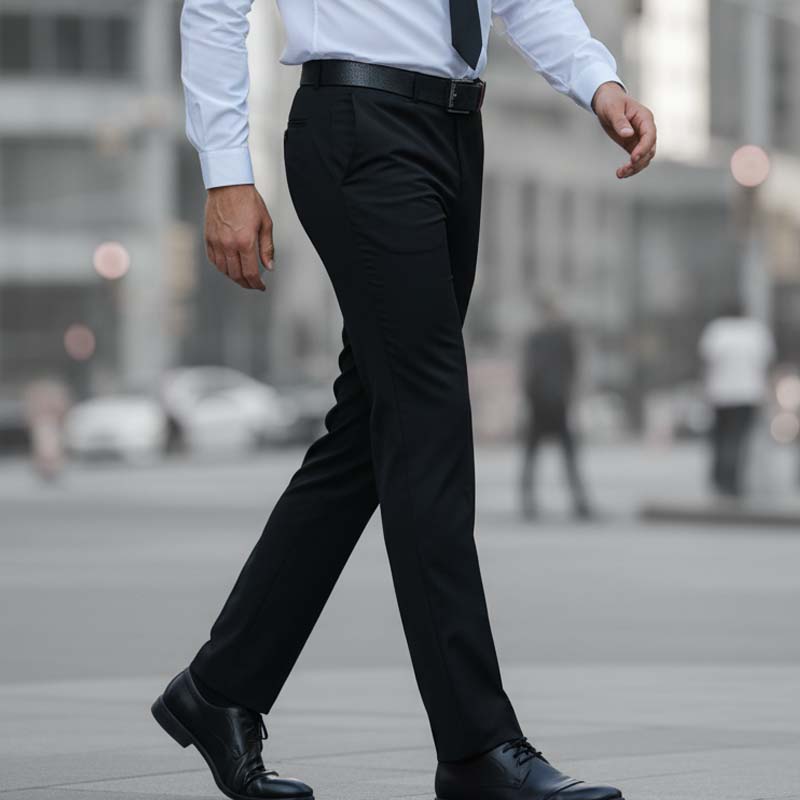 🔥New arrivals offer-Men's Classic Fit Lightweight Casual Stretch Suit Pants