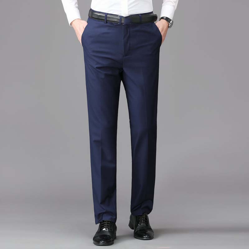 🔥New arrivals offer-Men's Classic Fit Lightweight Casual Stretch Suit Pants