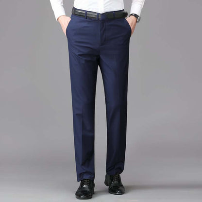 🔥New arrivals offer-Men's Classic Fit Lightweight Casual Stretch Suit Pants