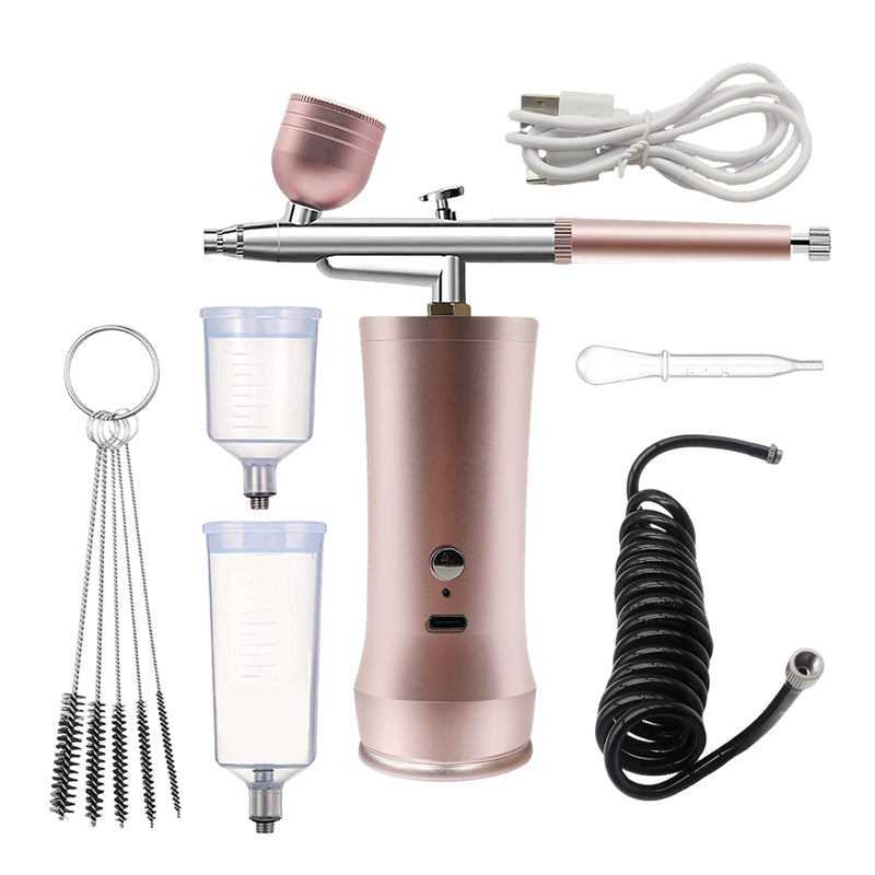 🎨 Electric Airbrush Kit with Compressor - Your Portable Studio for Effortless Creativity! ✨