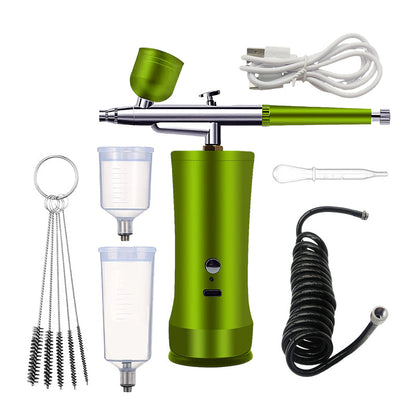 🎨 Electric Airbrush Kit with Compressor - Your Portable Studio for Effortless Creativity! ✨
