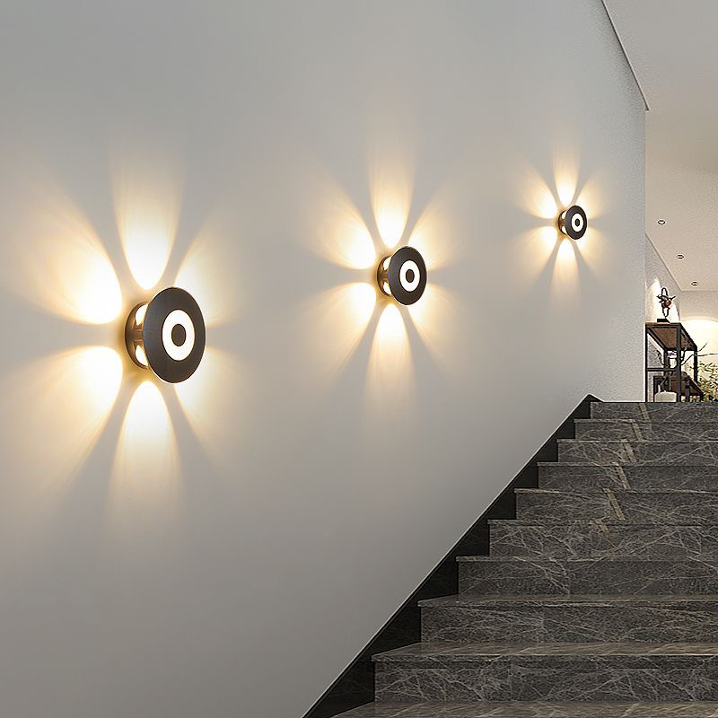 🔥Hot Deals-Modern LED Wall Sconce with Geometric Light Effect