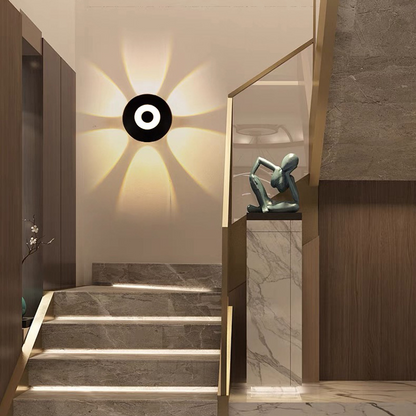 🔥Hot Deals-Modern LED Wall Sconce with Geometric Light Effect