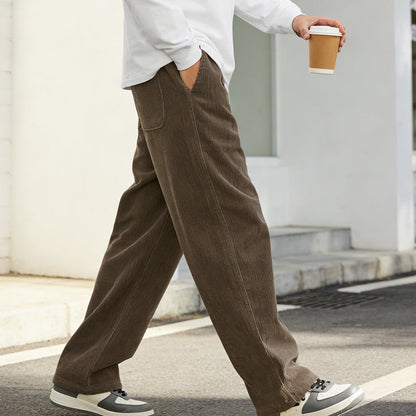 🔥Hot Sale Deals-Men's Loose-Fit Drawstring Pants with Pockets