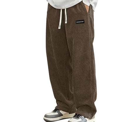 🔥Hot Sale Deals-Men's Loose-Fit Drawstring Pants with Pockets